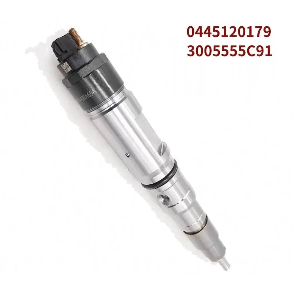 Fuel Injector0445120179/120179 3005555C91 Common Rail Diesel Fuel Injector for NAVISTAR -High FlowCar Accessories