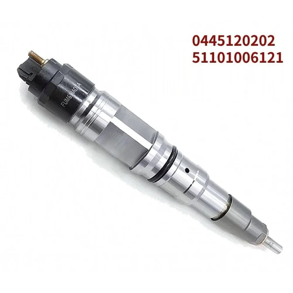 Fuel Injector0445120202/120281 51101006121 Common Rail Diesel Fuel Injectors for MAN TGS TGX-High FlowCar Accessories