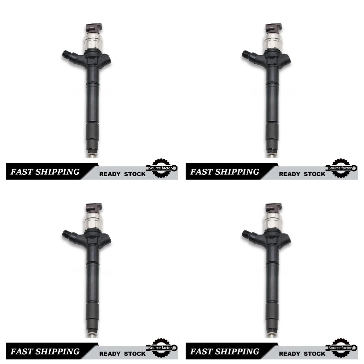 Common Rail Injector Diesel Fuel Injector 095000-6970 23670-09190/09230/270/0R050/0R130 for Toyota Avensis-car Accessories