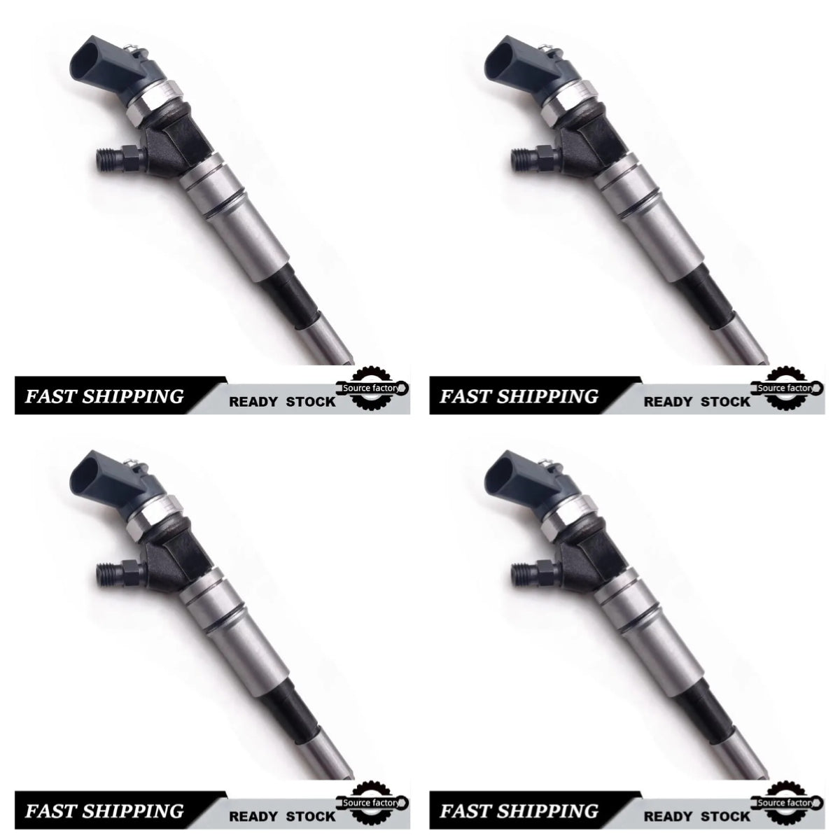 Diesel Fuel Injector Assembly 0445110131 for BMW X3 X5 E46 E39 E60 E65 E83 E53-Low Emission Fast Shipping