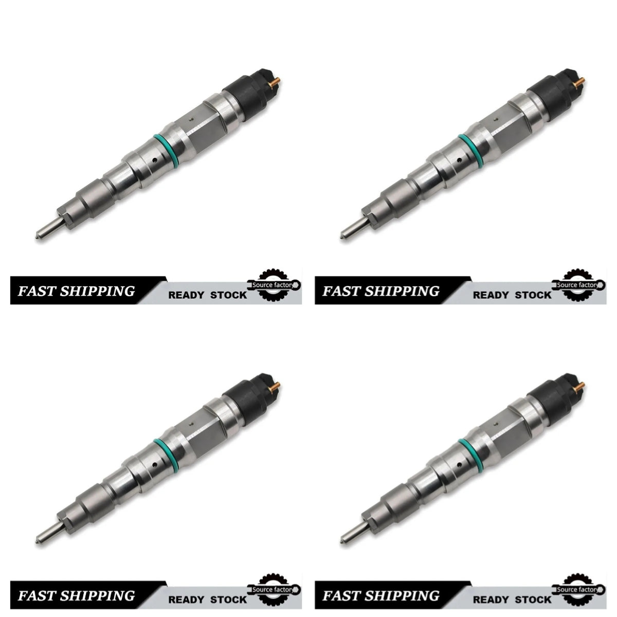 Fuel Injector 0445120354 51101006180 Common Rail Diesel Fuel Injector for MAN TGA TGS-High FlowCar Accessories