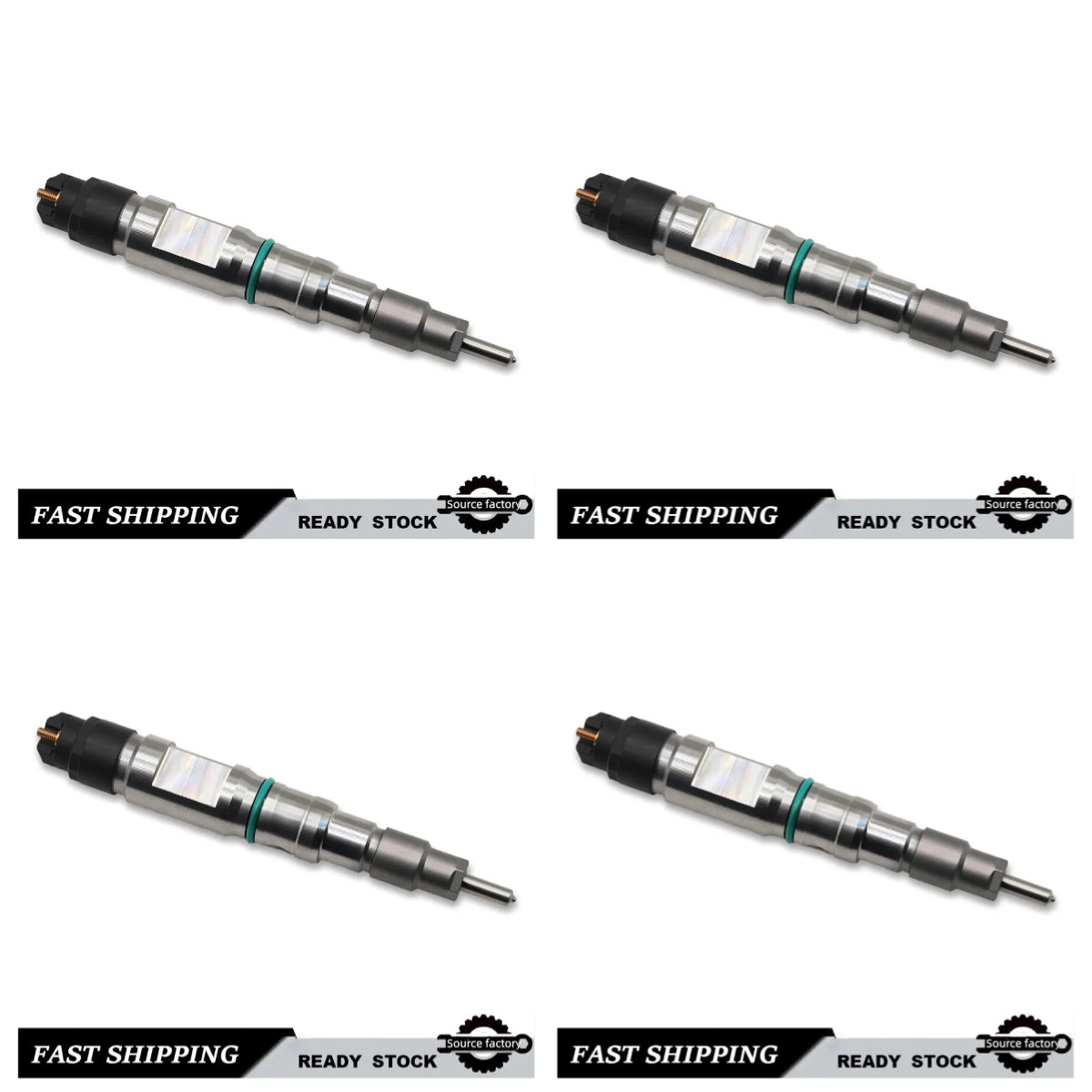 Fuel Injector0445120353 51101006181 Common Rail Diesel Fuel Injectors for MAN TGA TGS-High FlowCar Accessories
