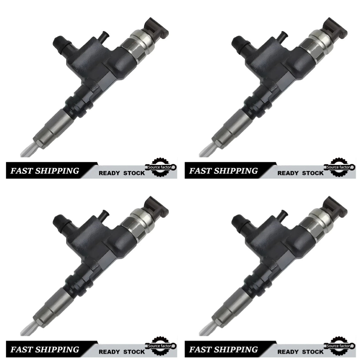 Common Rail Injector095000-6521/6520 /655/23670-E0091/79026/027/E0090/190 Diesel Fuel Injectors for HINO 300NO4C-car Accessories