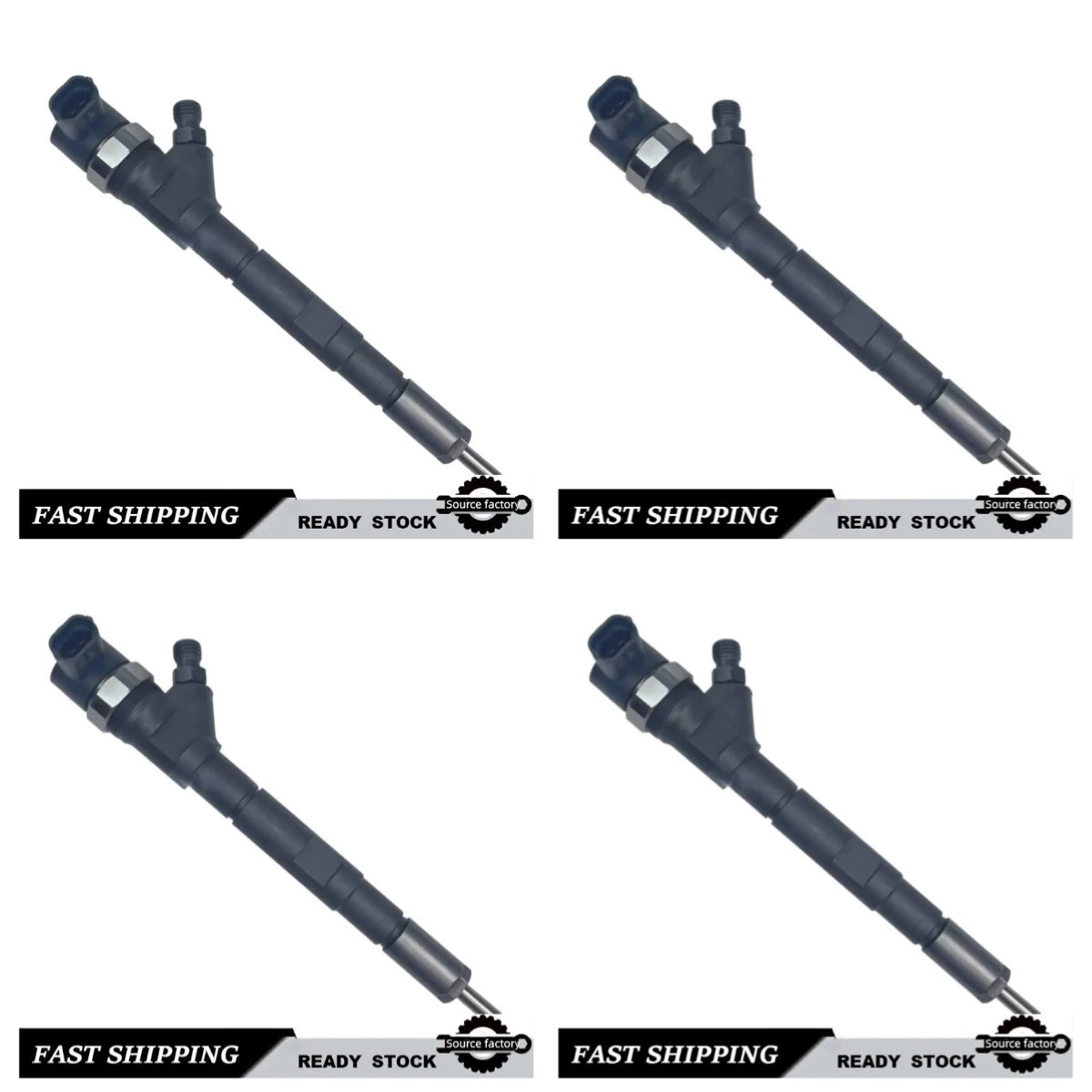 0445110730 33800-4A000 Diesel Fuel Injector for HYUNDAI H-1/Kia SORENTO 2.5 CRDi-Low Emission Fast Shipping