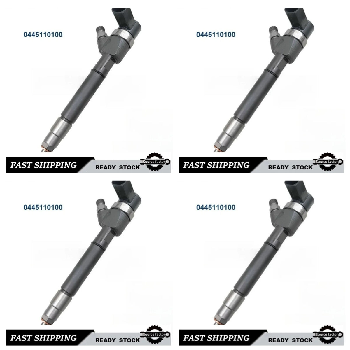 0445110100 Fuel Injector A6110701387 for Mercedes-Benz 220 CDI 270 CDI 200 CDI-Low Emission Fast Shipping