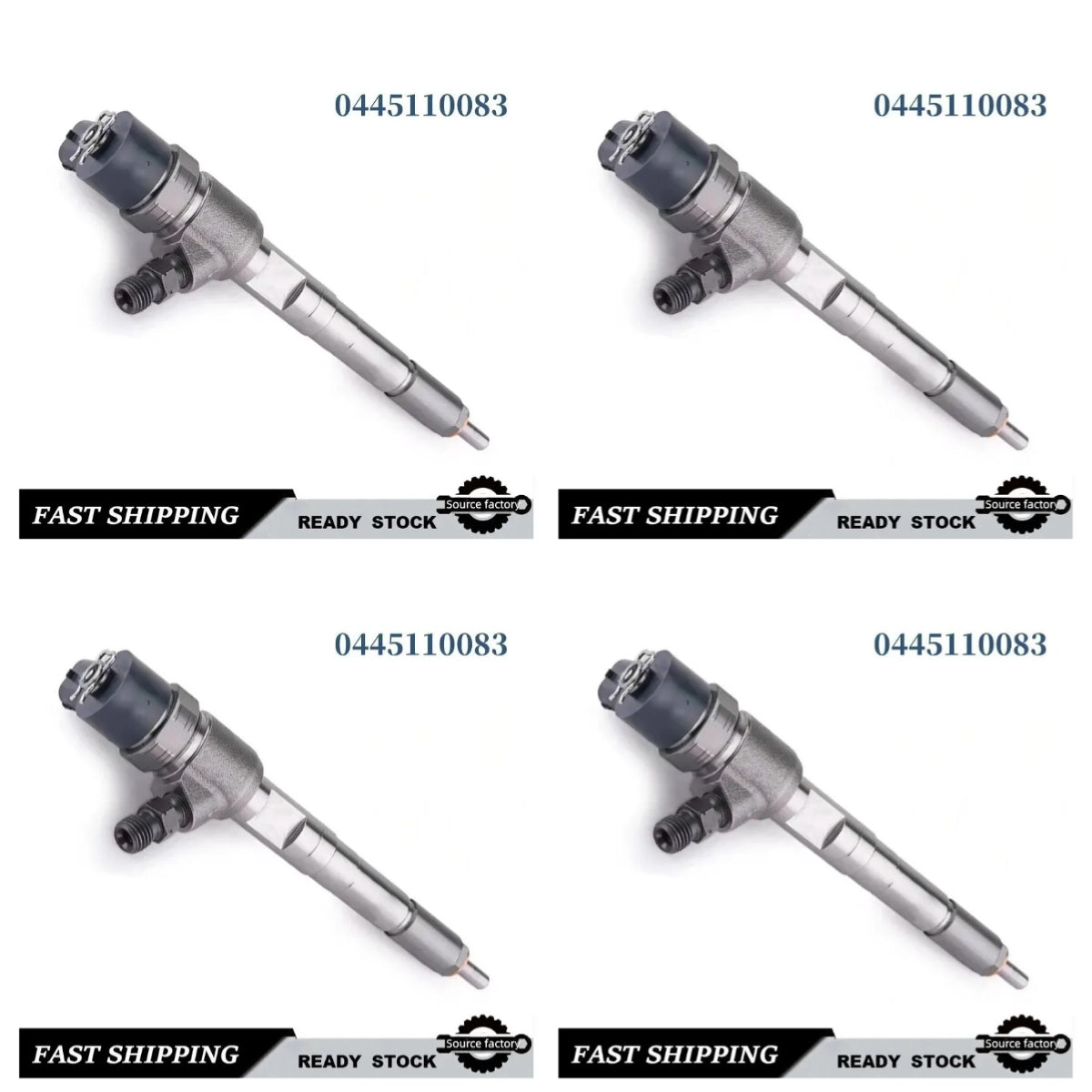 0445110083 0986435078 Fuel Injector for Fiatlancia for Opel 1.3JTD 1.3 CDTI-Low Emission Fast Shipping