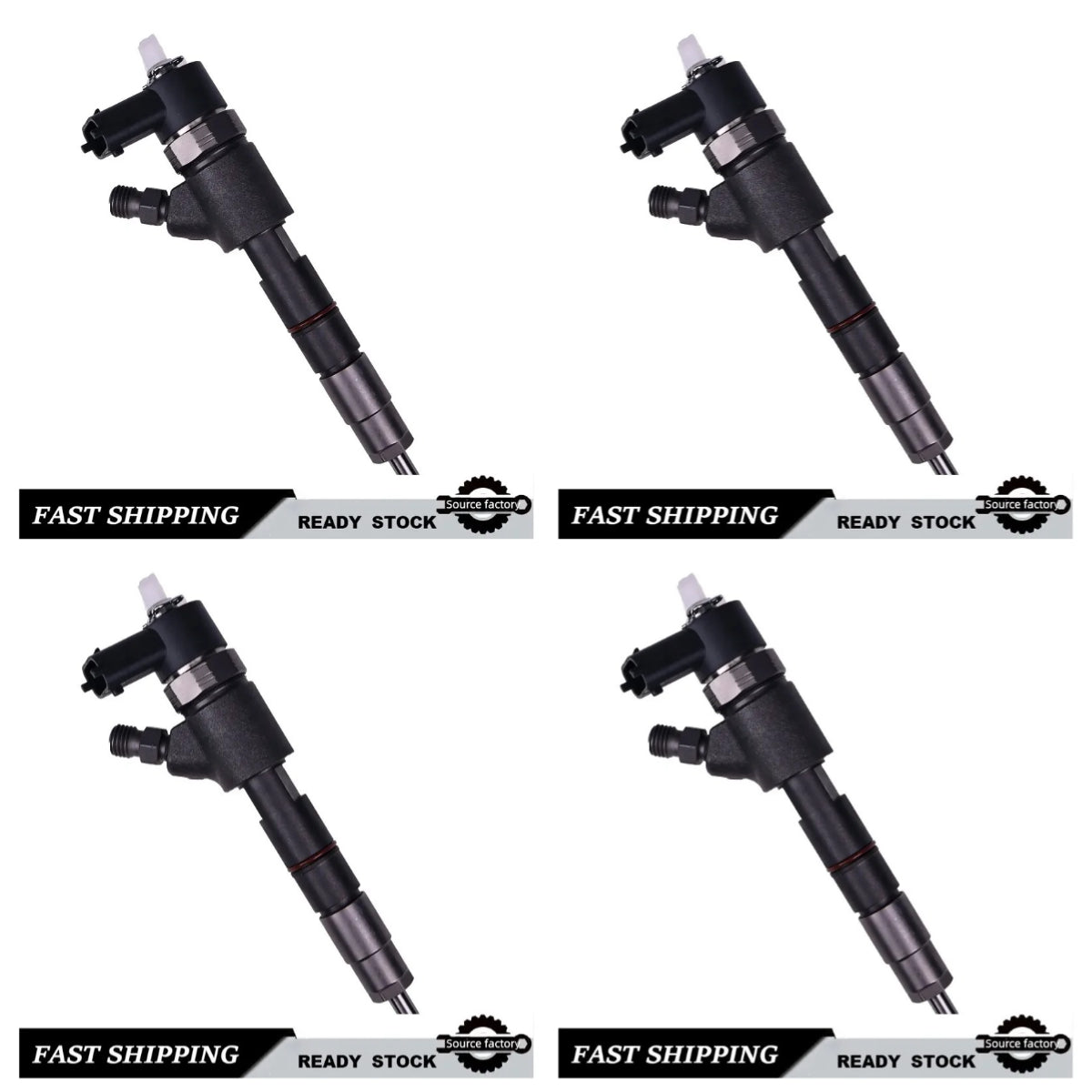 0445110453 31F6100010 Common Rail Diesel Fuel Injector for Mitsubishi Engine - Low Emission Fast Shipping