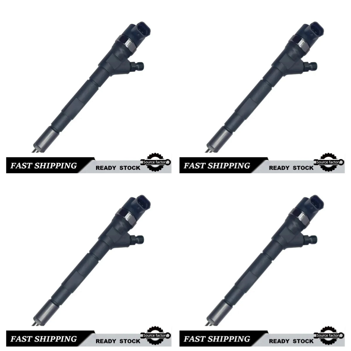 0445110730 33800-4A000 Diesel Fuel Injector for HYUNDAI H-1/Kia SORENTO 2.5 CRDi-Low Emission Fast Shipping