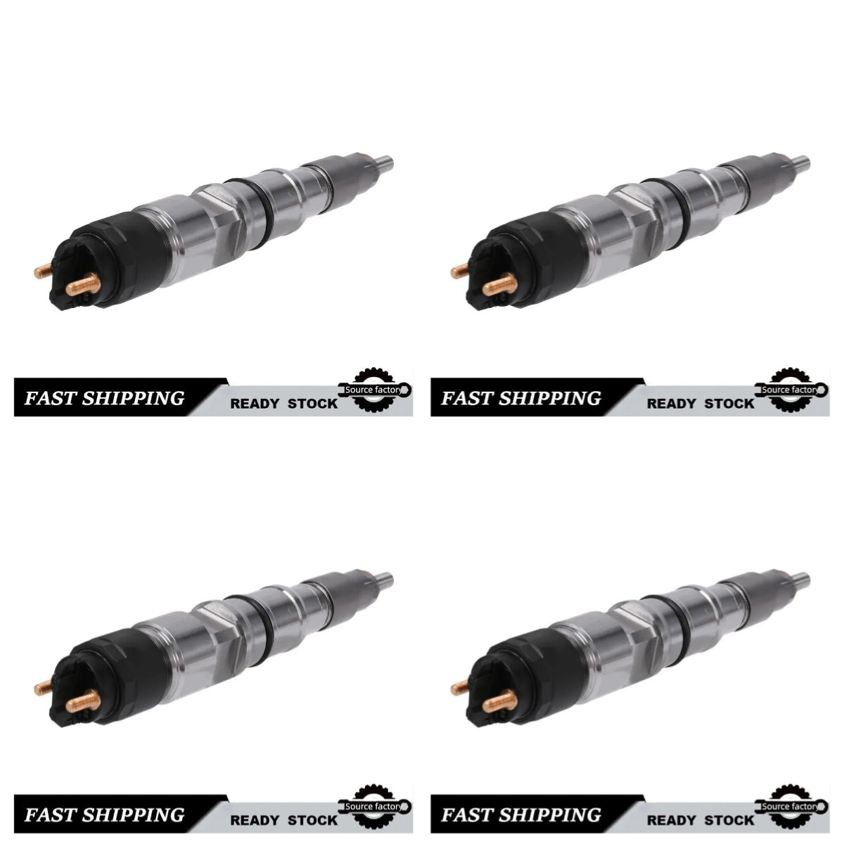 Fuel Injector0445120040 Diesel Fuel Injector 6510401-7001 for DAEWOO DOOSAN Common Rail Injector-High FlowCar Accessories