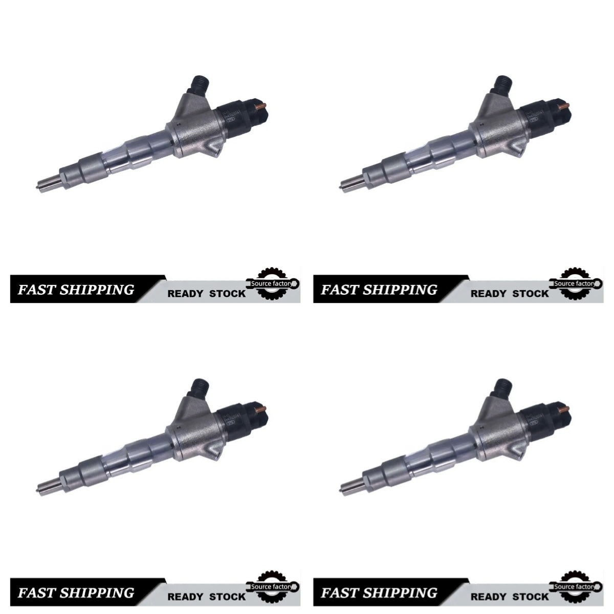 Fuel Injector Common Rail Injector Assembly 0445120141 for Gaz Sadko for MMZ Serie 0433172092-High FlowCar Accessories