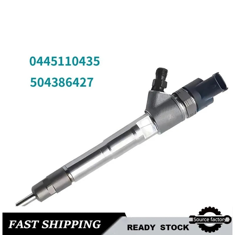 0445110435 Diesel Fuel Injector for Fiat IVECO 504386427 0986435165-Low Emission Fast Shipping