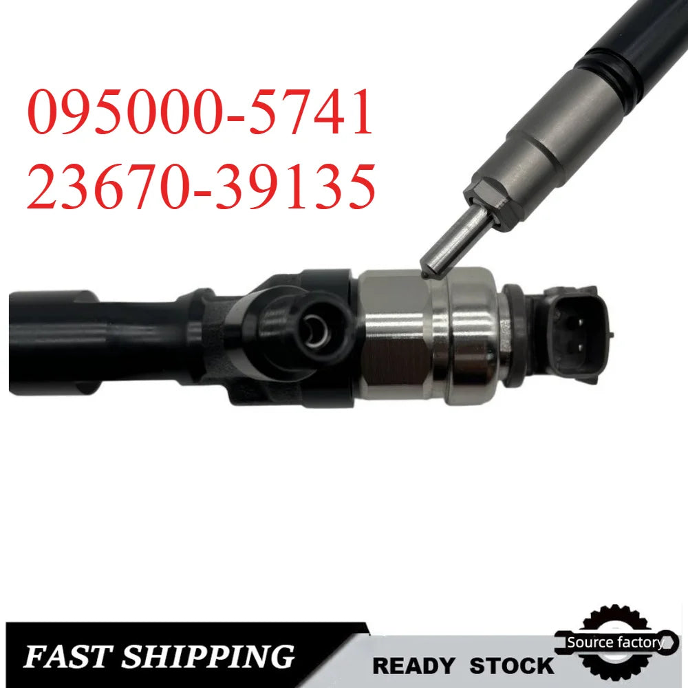 Common Rail Injector095000-5741/23670-39135 DieselFuel Injectors for Toyota Landcruiser Prado 3.0D-car Accessories Fast Delivery