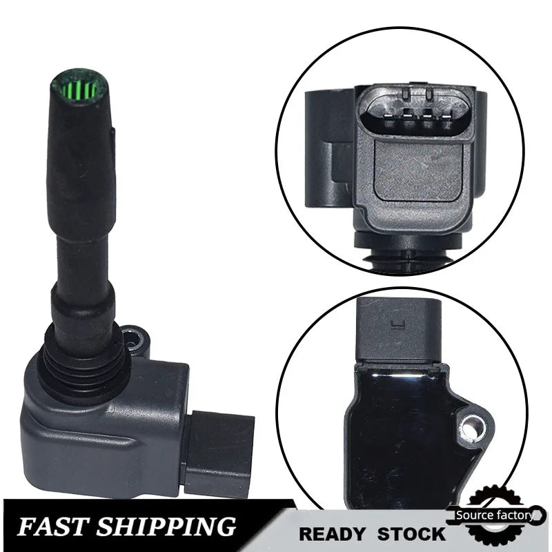 4 PCS Ignition Coil 079905110J 079905110H 079905110K for Volkswagen Audi Bentley Easy Installation Fast Shipping
