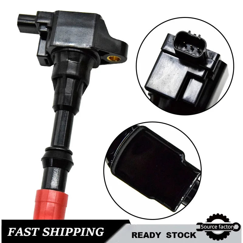 4 PCS for Honda Fit Concept Sidi Ignition Coil 30520-PWA-003 CM11-109 Easy Installation Fast Shipping