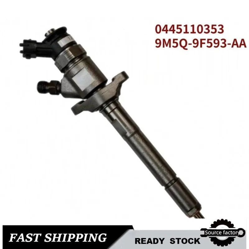 Diesel Fuel Injector 0445110353 9M5Q-9F593-AA 0986435233 for PEUGEOT Citroen Ford 1.6 HDI-Low Emission Fast Shipping