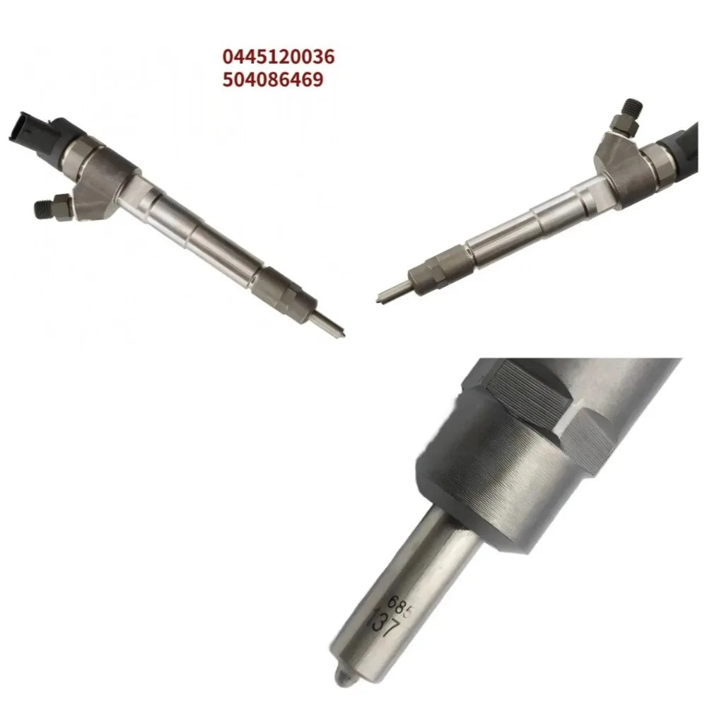 Fuel Injector 0445120036 504086469 for Iveco Daily 2004 - 2006 - High FlowCar Accessories