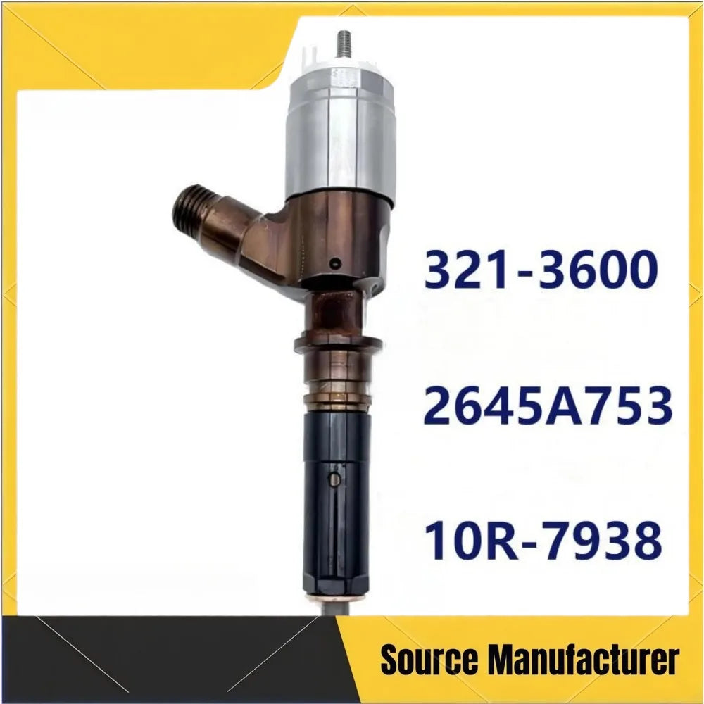 321-3600 High Quality Fuel Injector 2645A753 10R7938 for CAT C6.6 Engine PERKINS-Auto Parts in-stock, Shipped Immediately