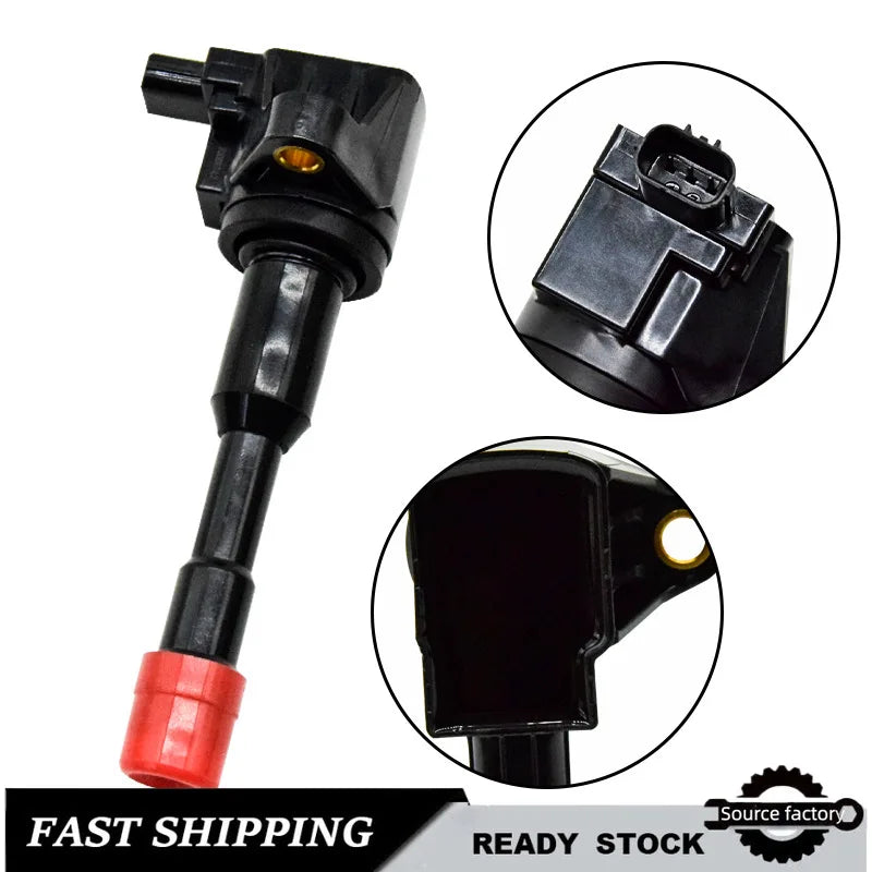 4 PCS Spot for Honda Ignition Coil Fit Civic HYBRID 1.3L 30521-PWA-003 UF374 Easy Installation Fast Shipping