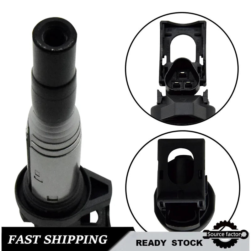 4 PCS for BMW X1 X3 X5 X16 Ignition Coil 12138616153 0221504800 Easy Installation Fast Shipping