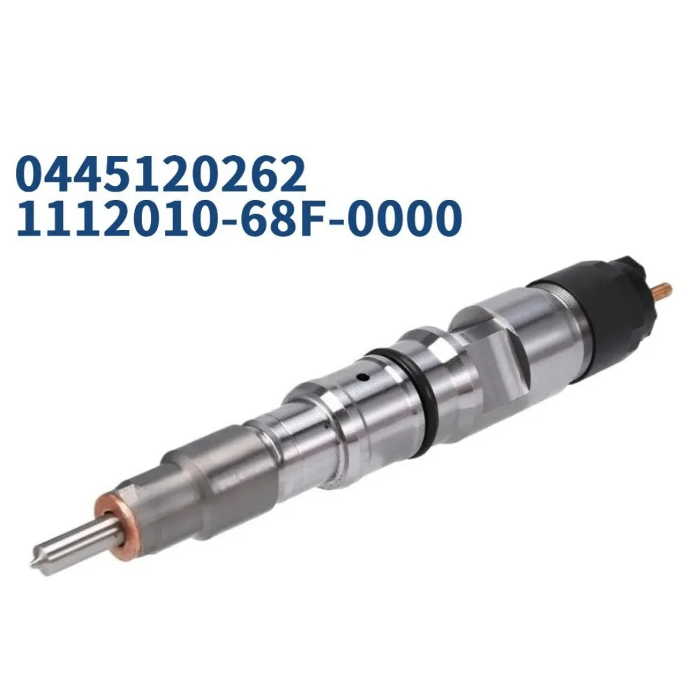 Fuel Injector0445120262/120396 DieselFuel Injector 1112010-68F-0000 ForXICHAI FAW Common Rail Injector-High Flow Car Accessories