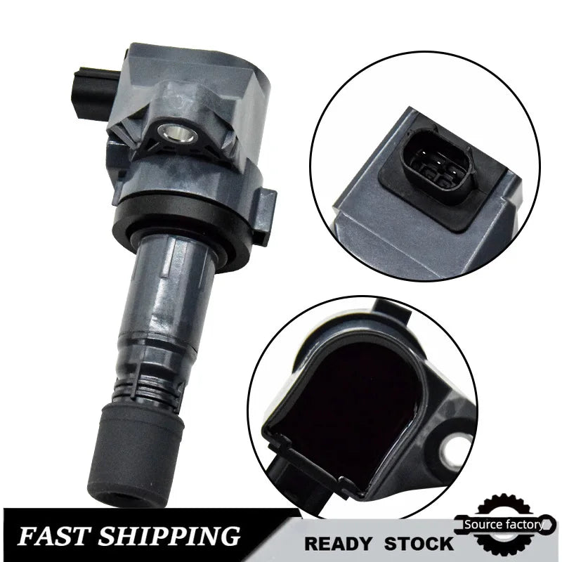 4 PCS Ignition Coil 30520R1AA01 099700181 UF672 for Honda Acura Car Easy Installation Fast Shipping