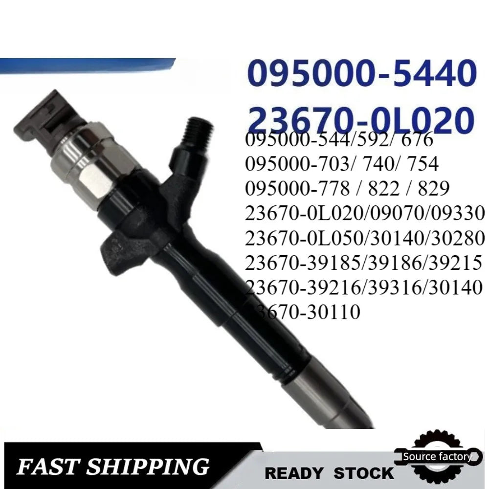 Common Rail Injector095000-5440 23670-0L020 Fuel Injector for Toyota Hilux Hiace Engine-car accessories Fast Delivery