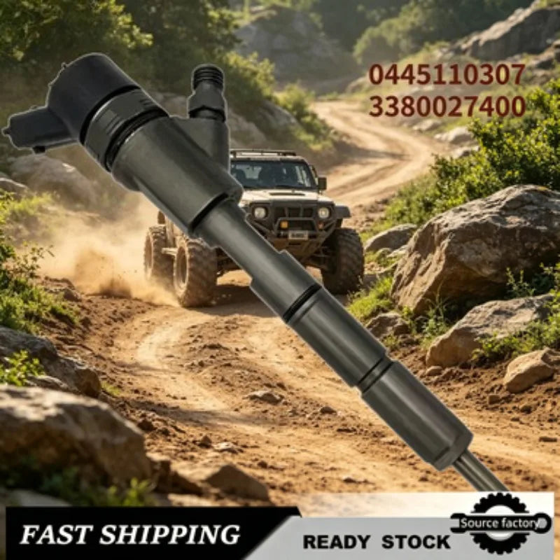 Common Rail Diesel Fuel Injector 0445110307 4D95 PC130-8 6271-11-3100 for Komatsu PC70-8-Low Emission Fast Shipping