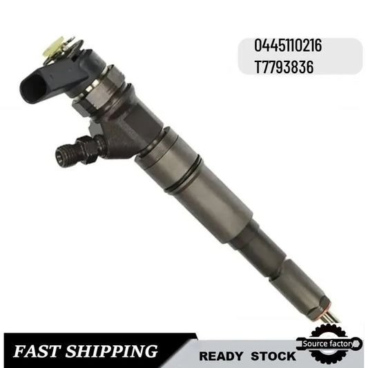 0445110216 T7793836 Fuel Injector for BMW X3 X5 3.0d 204D4 306D2 M47N M57N E83-Low Emission Fast Shipping