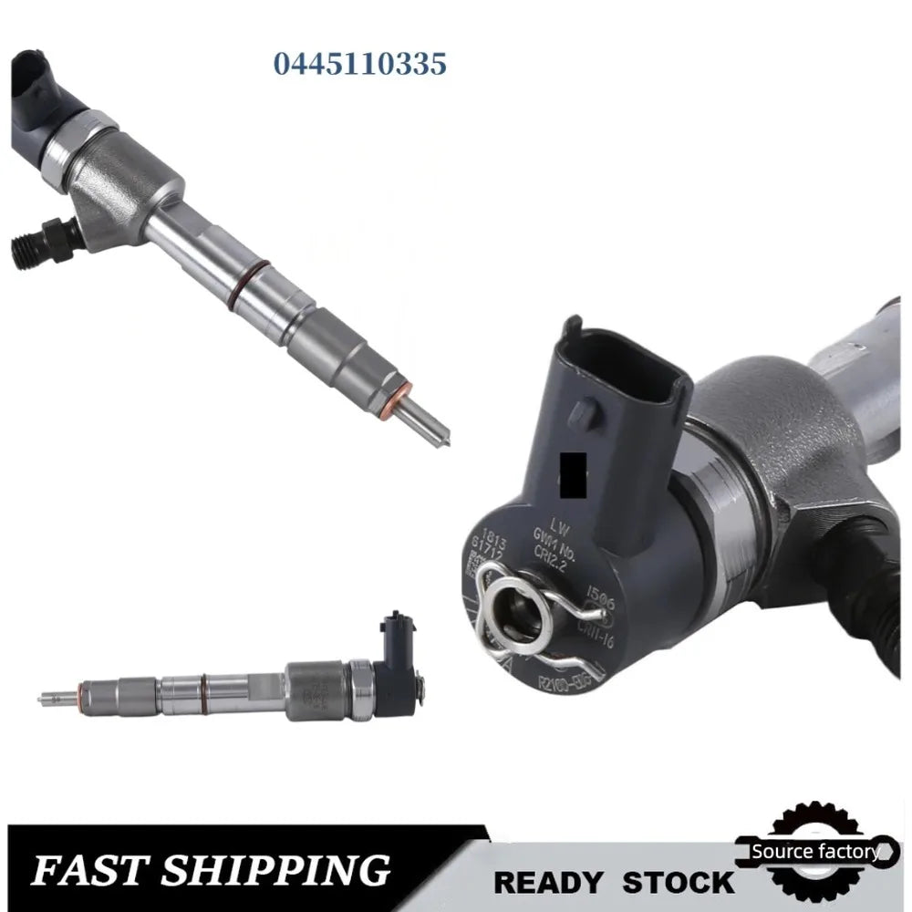 Common Rail Injector0445110335 for Ford RANGER MAZDA BT-50 3.0 4X4-car Accessories Fast Delivery