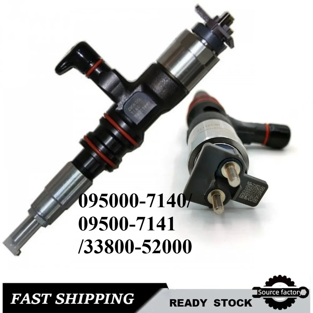 Common Rail Injector Fuel Injector 095000-7140/09500-7141/33800-52000 for Hyundai D4GA 3.9L HD65-car accessories Fast Delivery