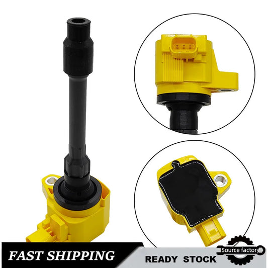 4 PCS 3052059B013 CM11124A UF781 Ignition Coil High Voltage Package for Honda New Fit Easy Installation Fast Shipping