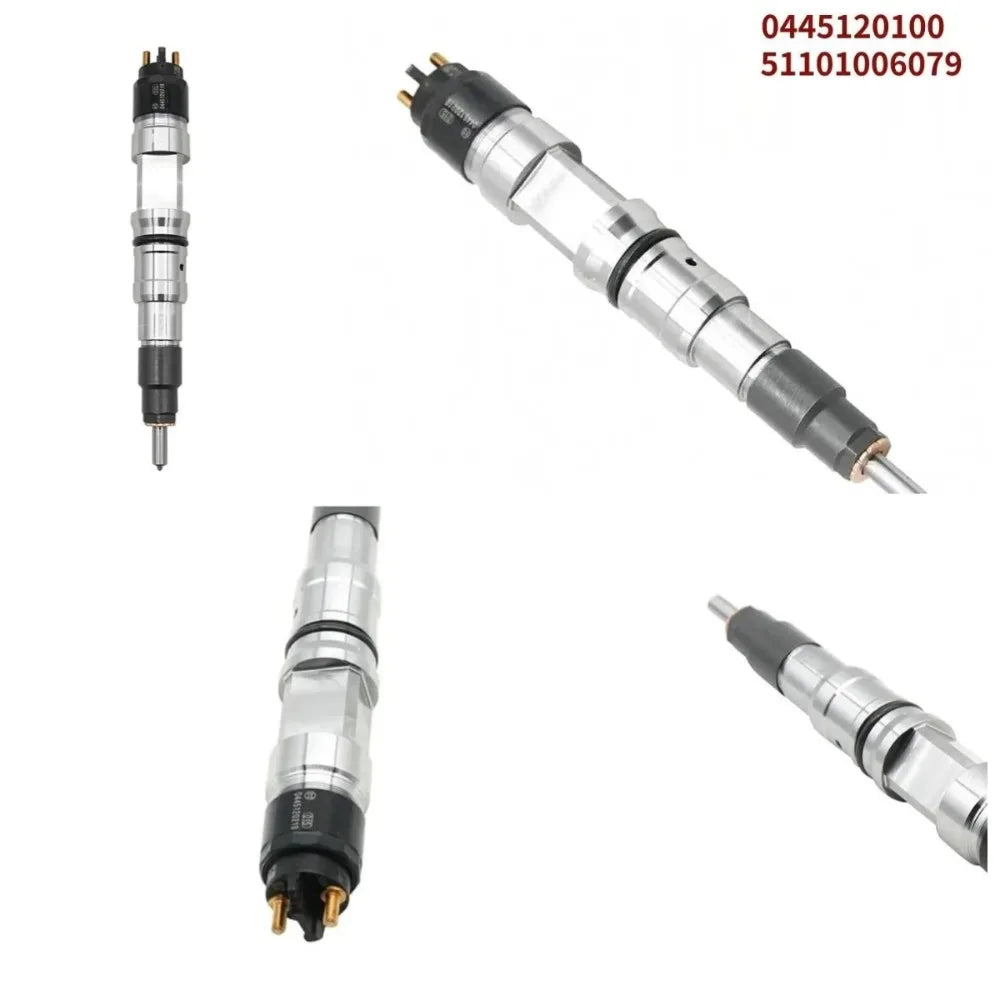 Fuel Injector0445120100 51101006079 Common Rail Diesel Fuel Injectors for MAN TGA TGX TGS-High FlowCar Accessories