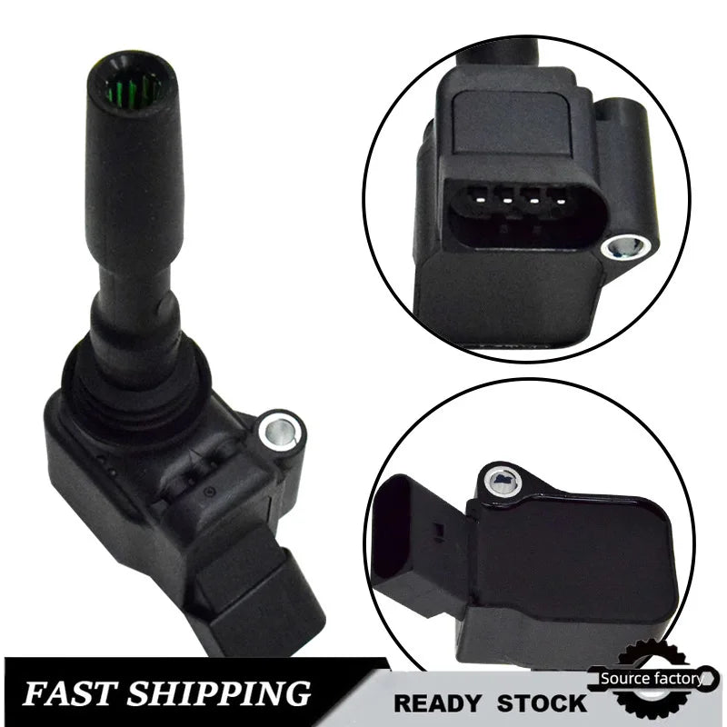 1 PCS Auto Ignition Coil 04C905110A 04C905110B 04C905110C 04E-905-110C Easy Installation Fast Shipping