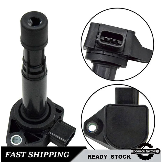 4 PCS Auto Ignition Coil 30520-PVF-A01 for Honda Acura MDX 3.7L MDX3.5L Easy Installation Fast Shipping