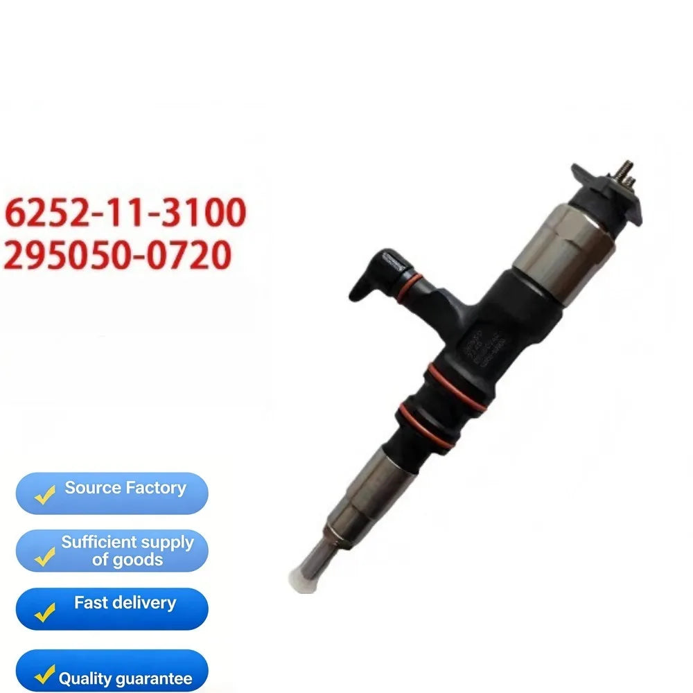 Common Rail Injector 6252-11-3100 for Komatsu Car Accessories Fast Delivery