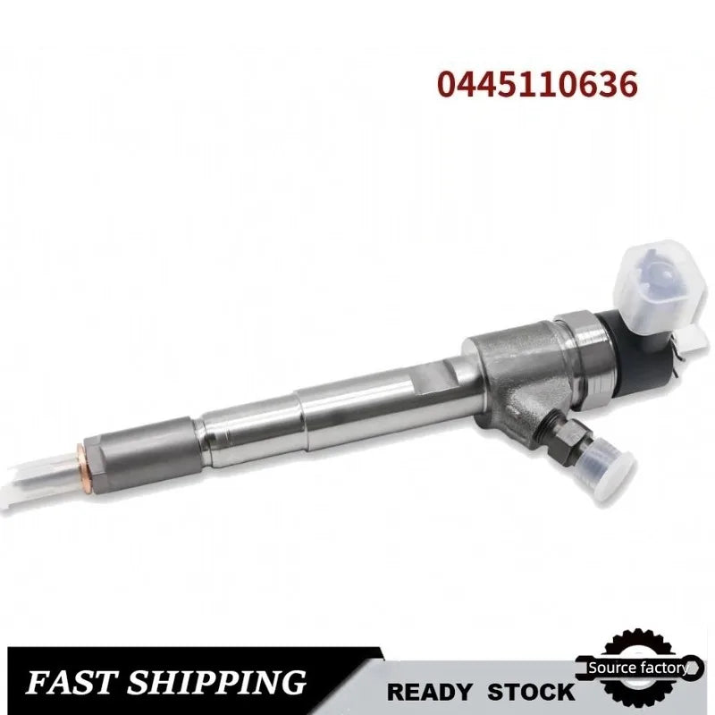 0445110636 Common Rail Diesel Fuel Injector for SAIC Maxus V80 G10 T60 D90-Low Emission Fast Shipping