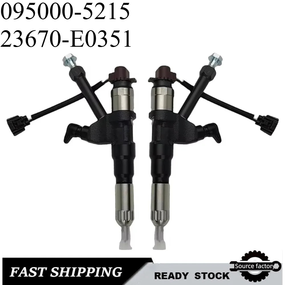 Common Rail InjectorJISION Diesel Injector 095000-7172 23670-E0370 095000-5215 23670-E0351 for HINO Hino Car Accessories