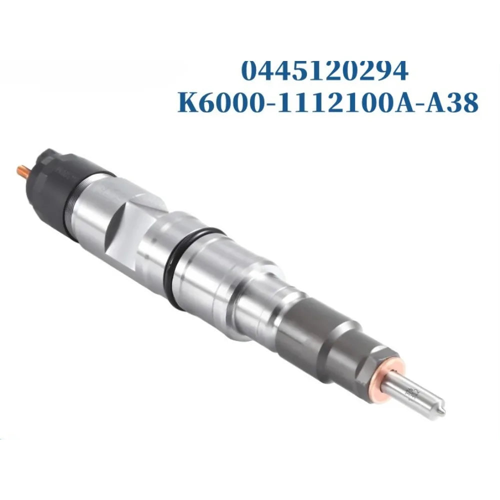 Fuel Injector0445120294/120430 Diesel Fuel Injector for Yuchai Machinery, Bus K6000-1112100A-A38-High FlowCar Accessories