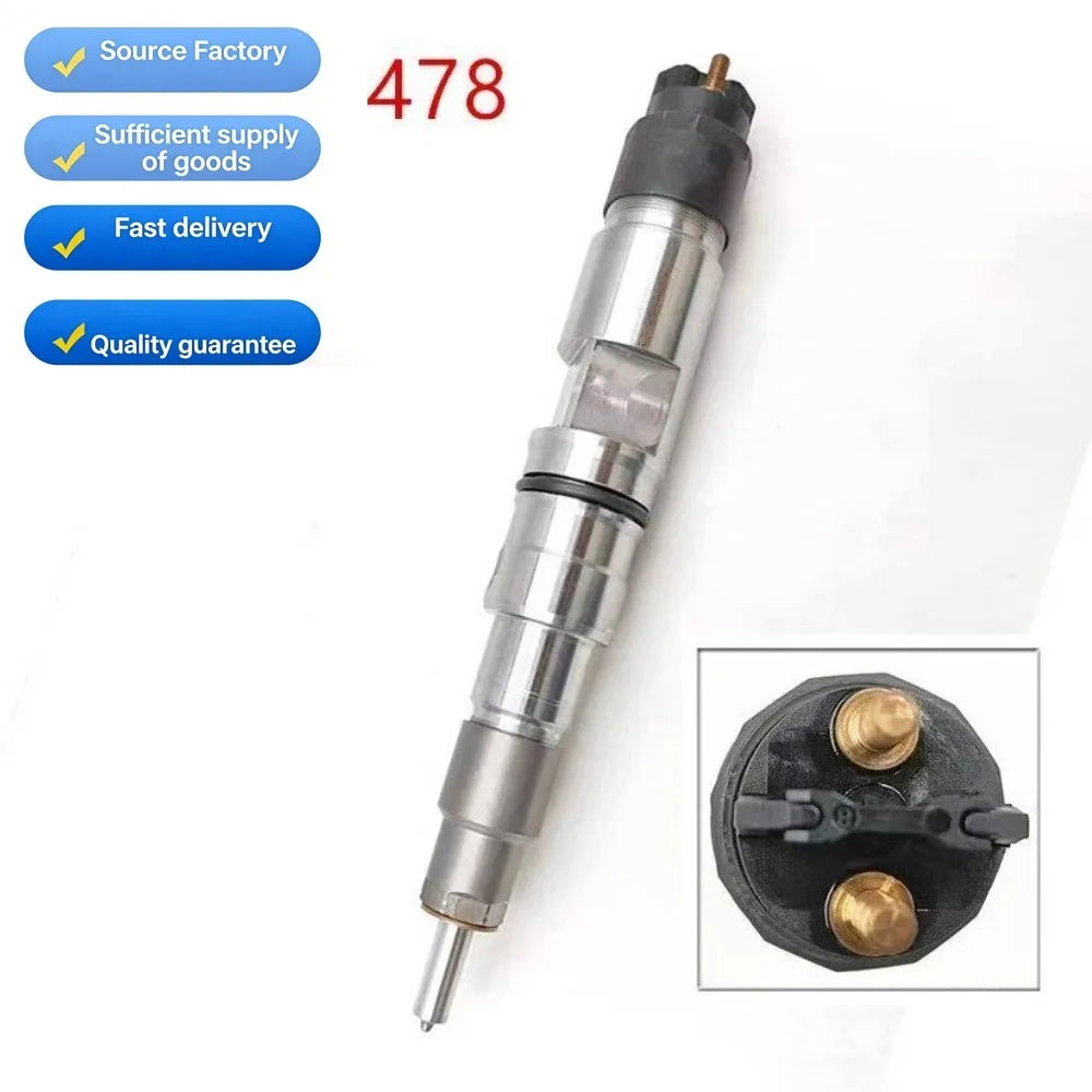 Sufficient Stock Available0445120478 High Pressure Common Rail Injector For Dongfeng Cummins Komatsu Manman Injector AutoParts