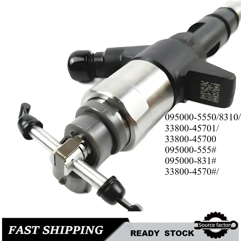 Common Rail Injector095000-5550/8310/33800-45700 /01 Diesel Fuel Injectors for Modern Excavators -car accessories Fast Delivery