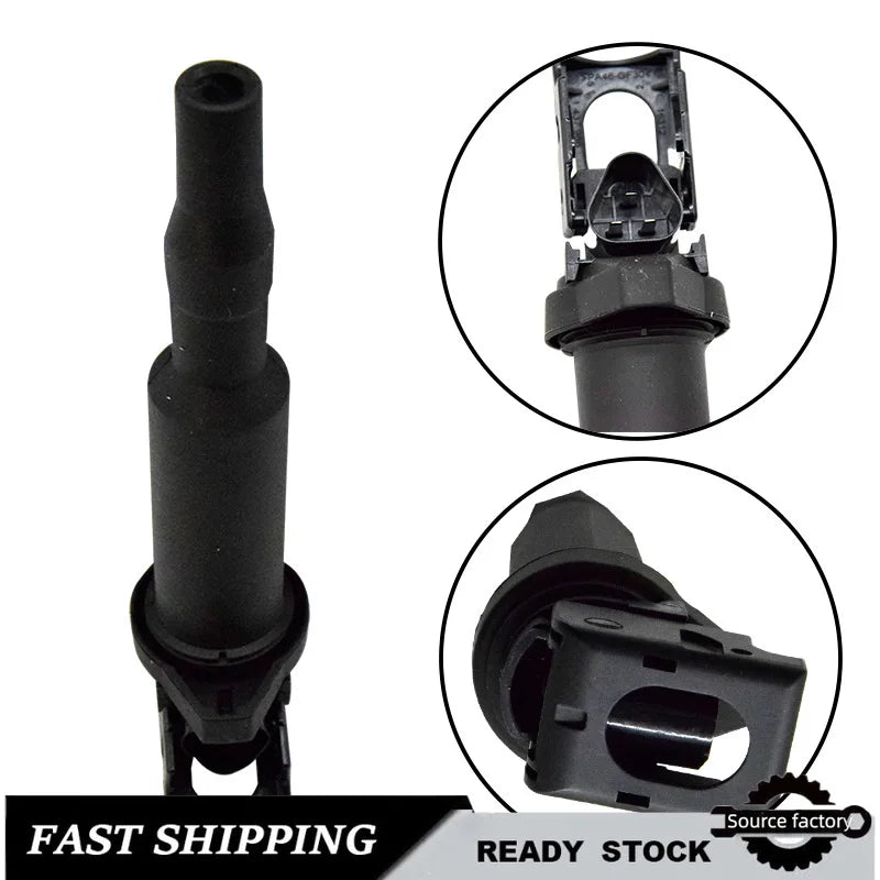 4 PCS Automotive Spark Plug Ignition Coil for 12137594937 0221504470 Easy Installation Fast Shipping