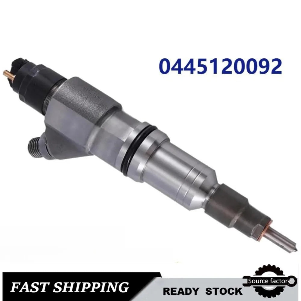 Fuel Injector0445120092 Common Rail Diesel Fuel Injector 504194432 for IVECO Holland-High Flow Car Accessories