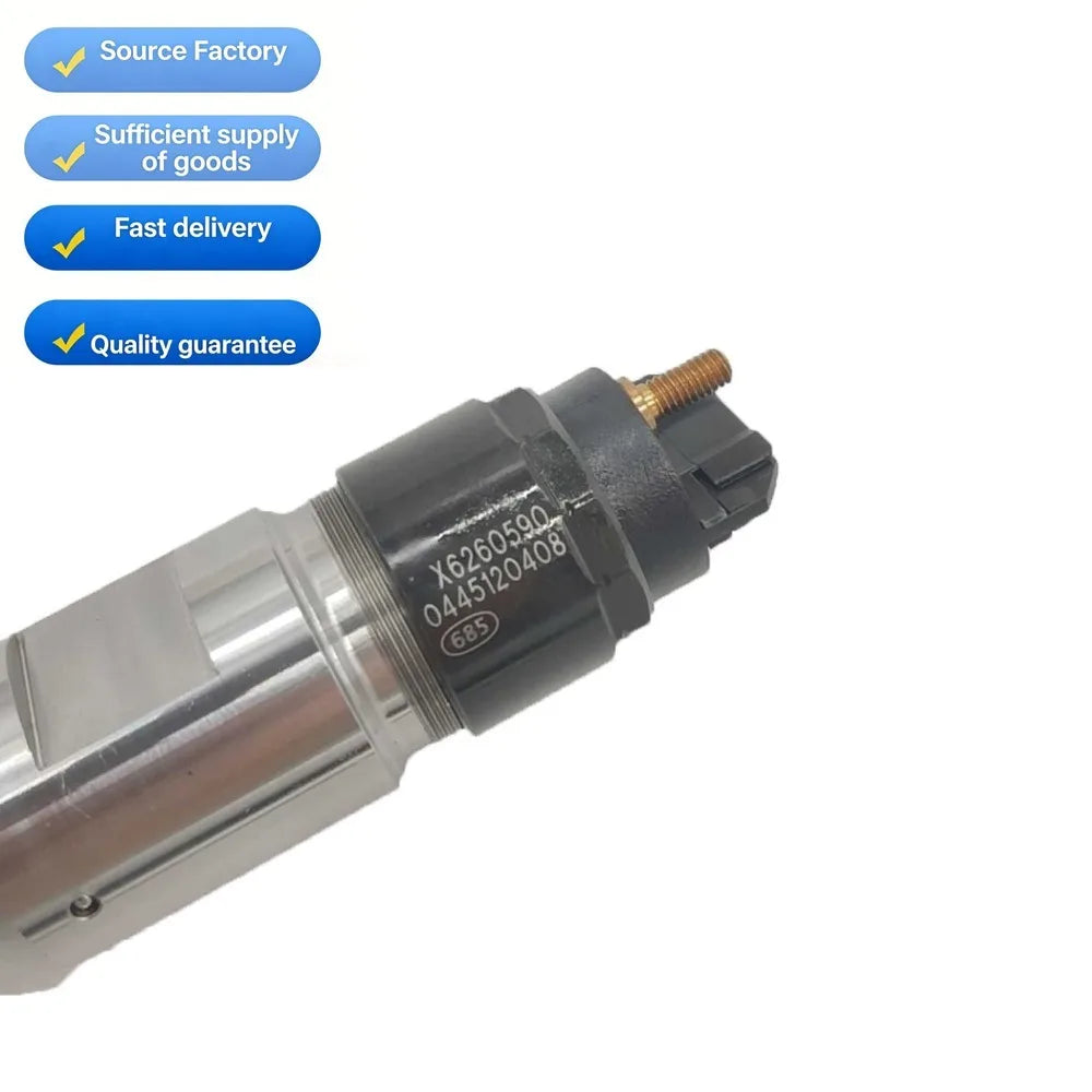 Fuel Injector High Quality Fuel Injector 0445120408 for Weichai ISBE ISDE QSB6.7 Engine High FlowCar Accessories