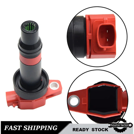 4 PCS Automotive Ignition Coil for Hyundai Rena, Landon, Leading Kia Gas 27301-2B010 Easy Installation Fast Shipping