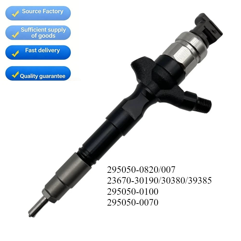 Common Rail Injector 2950-0820 23670-39385 for Toyota 1KD-FTV-car Accessories Fast Delivery