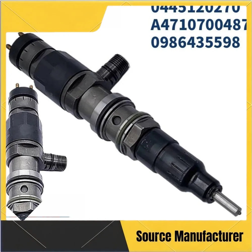 Common Rail Injector Diesel Fuel Injector 0445120270/271/ A4710700487 0986435598 for MERCEDES-BENZ-car accessories Fast Delivery