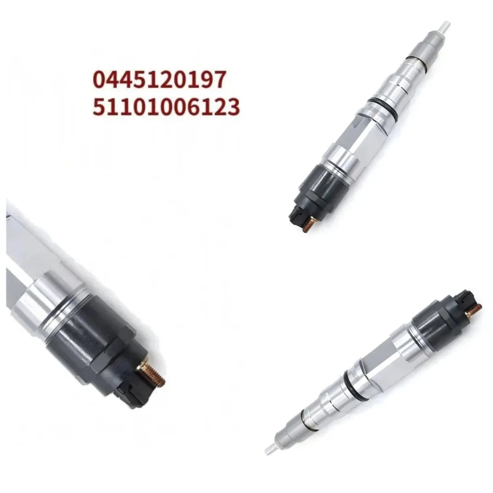 Fuel Injector0445120197 51101006123 Common Rail Diesel Fuel Injectors for MAN-High FlowCar Accessories