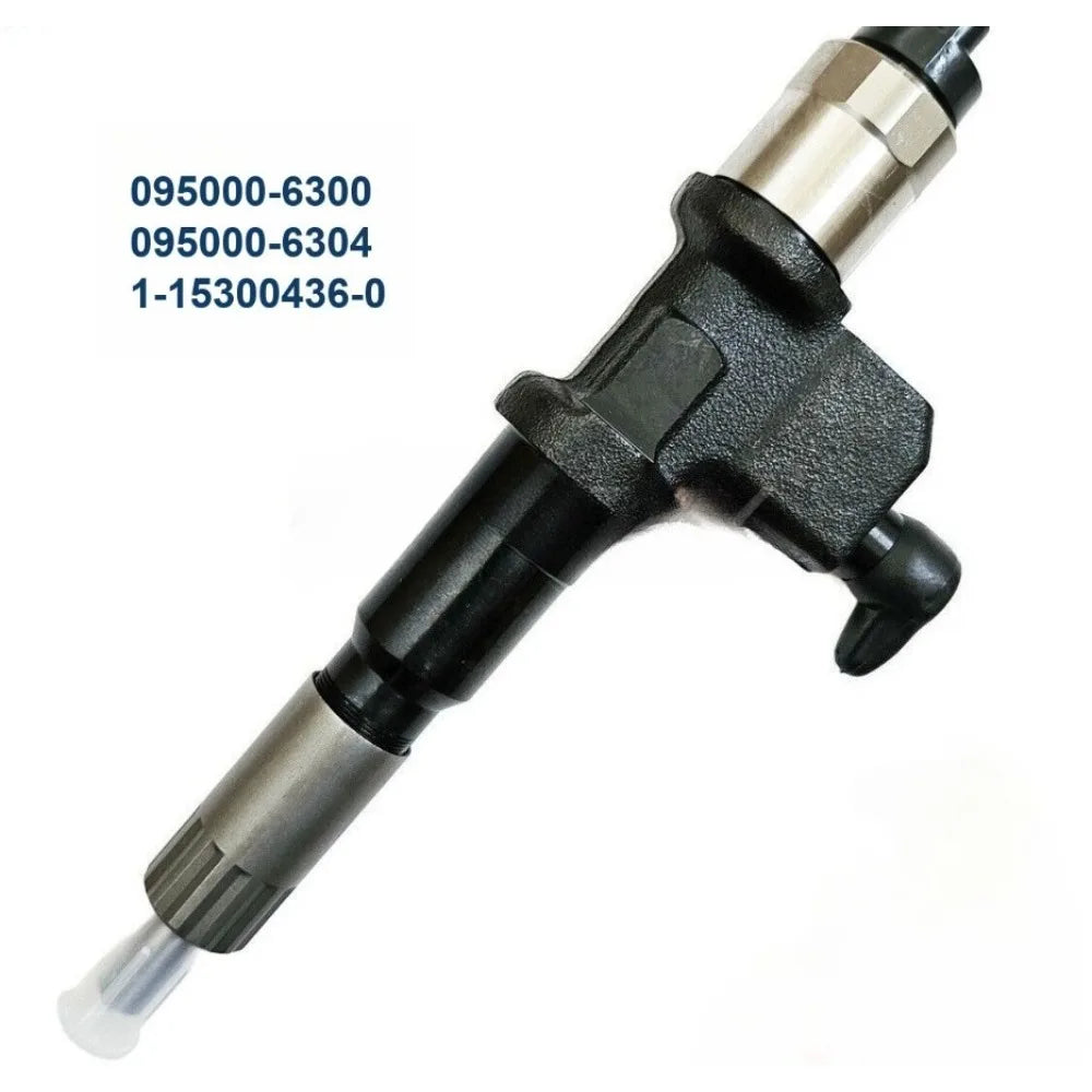 Common Rail Injector095000-6300 095000-6304Fuel Injector 1-15300436-0 for Isuzu6WG1 Hitachi ZX870--Car Accessories Fast Delivery
