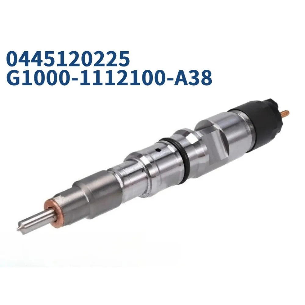 Fuel Injector0445120225/120439 Diesel Fuel Injector G1000-1112100-A38 for Jinlong Yuchai Mechanical Engine Car Accessories