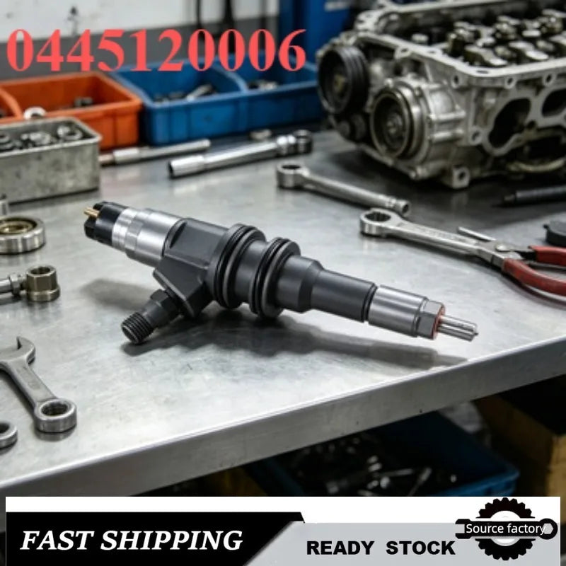 Fuel Injector 0445120006 Common Rail Fuel Injector ME355278 6M70 for Mercedes-Benz Mitsubishi-High FlowCar Accessories